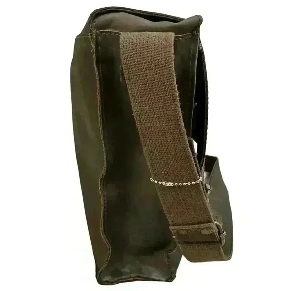 ROTHCO Brown Leather Medic Bag Hobo Tote Purse - Picture 6 of 15